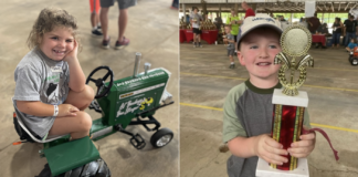 Columbiana County Fair competitors advance to National Pedal Pull Championship Colbie Koons and Greycen Johnson