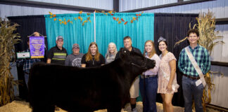2022 Delaware County Fair sale Grand Champion Market Beef
