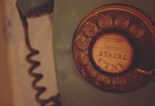 Small town memories of times past rotary telephone