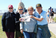Visiting family in Fort Sumter, South Carolina with Norma Boughman