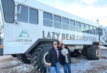Polar bear watching with Tom and Barbara Tootle in Manitoba