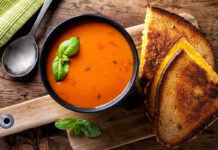 Warm up with soup after hike on Feb. 10 tomato soup