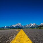 Too much brake road near the Grand Tetons
