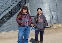 Ohio farmer, innovator Marcia Ruff: ‘Don’t be afraid to try things’ Marcia and Mae Ruff stand in front of grain containers, Feb. 11. The containers were built in partnership with Farmers Business Network.