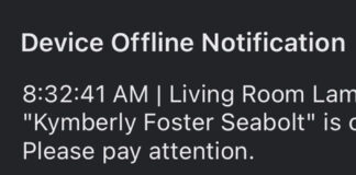 Kym Seabolt Smart Light Notification