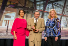 Bader receives award for soybean checkoff work Ken Bader