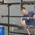 Researchers study drone spray drift potential Ian Tierney