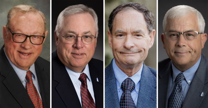 Dr. Don Sanders, Ken Davis, Thomas Menke and Terry McClure