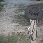 This old hat cowboy hat