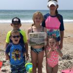Visiting Topsail Island with Jack, John, Haylee, Hannah and Maren Jack and John Martin, Haylee and Hannah Lucas and Maren Bryan