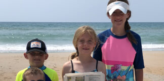 Jack and John Martin, Haylee and Hannah Lucas and Maren Bryan