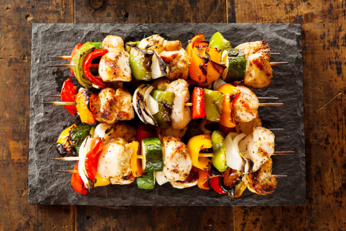 Homemade Chicken Shish Kabobs