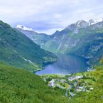 On the road: Scandinavian summer Geiranger Fjord