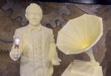 Inventors honored in Ohio State Fair butter sculpture Thomas Edison