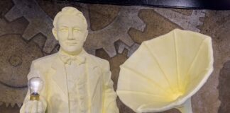Inventors honored in Ohio State Fair butter sculpture Thomas Edison