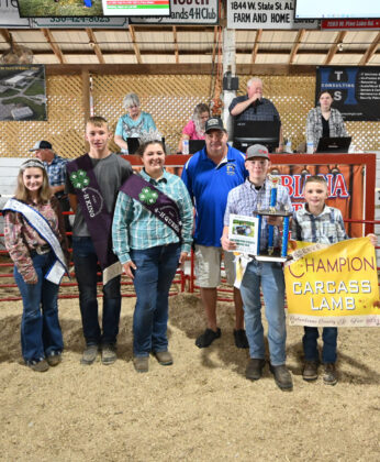 2023 Reserve Champion Carcass Lamb