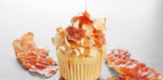 Maple bacon cupcakes