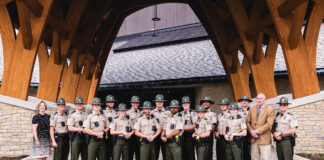 New Ohio Department of Natural Resources officers take oath of office New ODNR officers