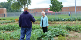 Vegetables grown at the Grafton Correctional Institution
