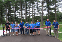 New campsites opened at Harrison Lake State Park harrison campsite