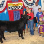 2023 Grand Champion Beef Feeder – Exhibited by Taylar Whitted – Purchased by United Earthworks