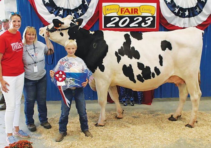 2023 Reserve Champion Dairy Cheese - Exhibited by Zachary Norris - Purchased by Judge Katelyn Dickey for Court of Appeals