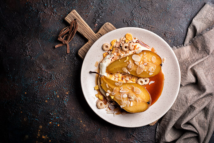 Roasted Pear Crumble