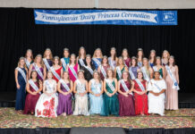 Schuylkill County native named 2023 Pennsylvania Dairy Princess 2023 Pennsylvania Dairy Princess participants