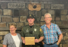 Brad Turner named Waterfowl Protection Officer of the Year Ohio Wildlife Officer Brad Turner