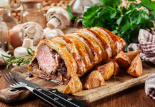 Wellington-Style Pork Tenderloin Wellington style pork tenderloin