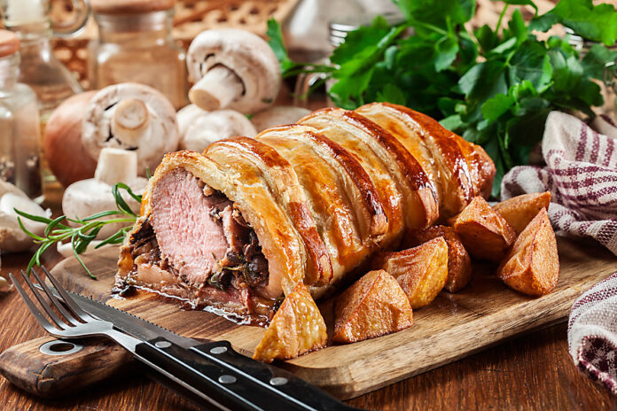 Wellington style pork tenderloin