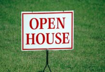 Adult situations open house sign