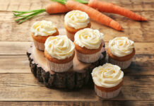 Healthy Carrot Cake Muffins