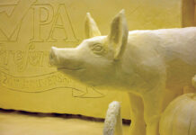 Farm Show butter sculpture celebrates Pa. agriculture brand butter pig