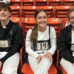 Kirsten Boreman, Kaylee Cherry and Jamison Gilbert