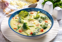 California Blend Cheese Soup