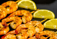 Grilled Honey Lime Shrimp