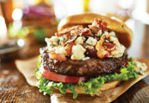 Blue Cheese Stuffed Burgers