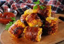 Bacon-Wrapped Corn on the Cob Bacon Wrapped Grilled Corn