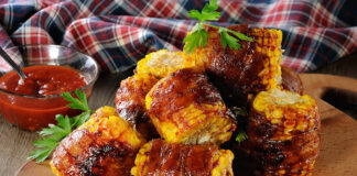 Bacon Wrapped Grilled Corn