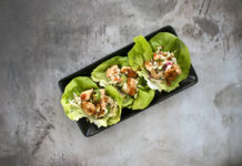 Chicken Caesar Lettuce Wraps