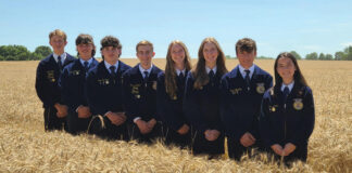Roundup of FFA news for Aug. 1, 2024 West Holmes FFA officers