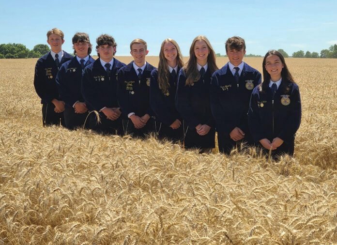 West Holmes FFA officers West Holmes FFA officers