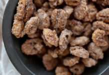 Slow Cooker Candied Pecans