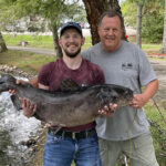 West Virginia angler catches record channel catfish record channel cat