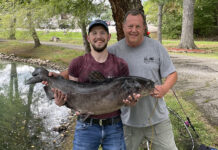 West Virginia angler catches record channel catfish record channel cat