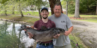 West Virginia angler catches record channel catfish record channel cat
