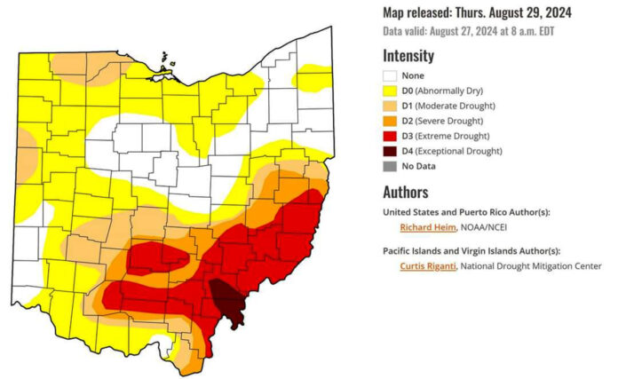 USDA Drought Graphic