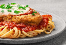 Chicken Parmesan with Spaghetti