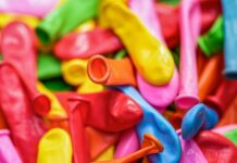 Watch out for deflated balloons balloons